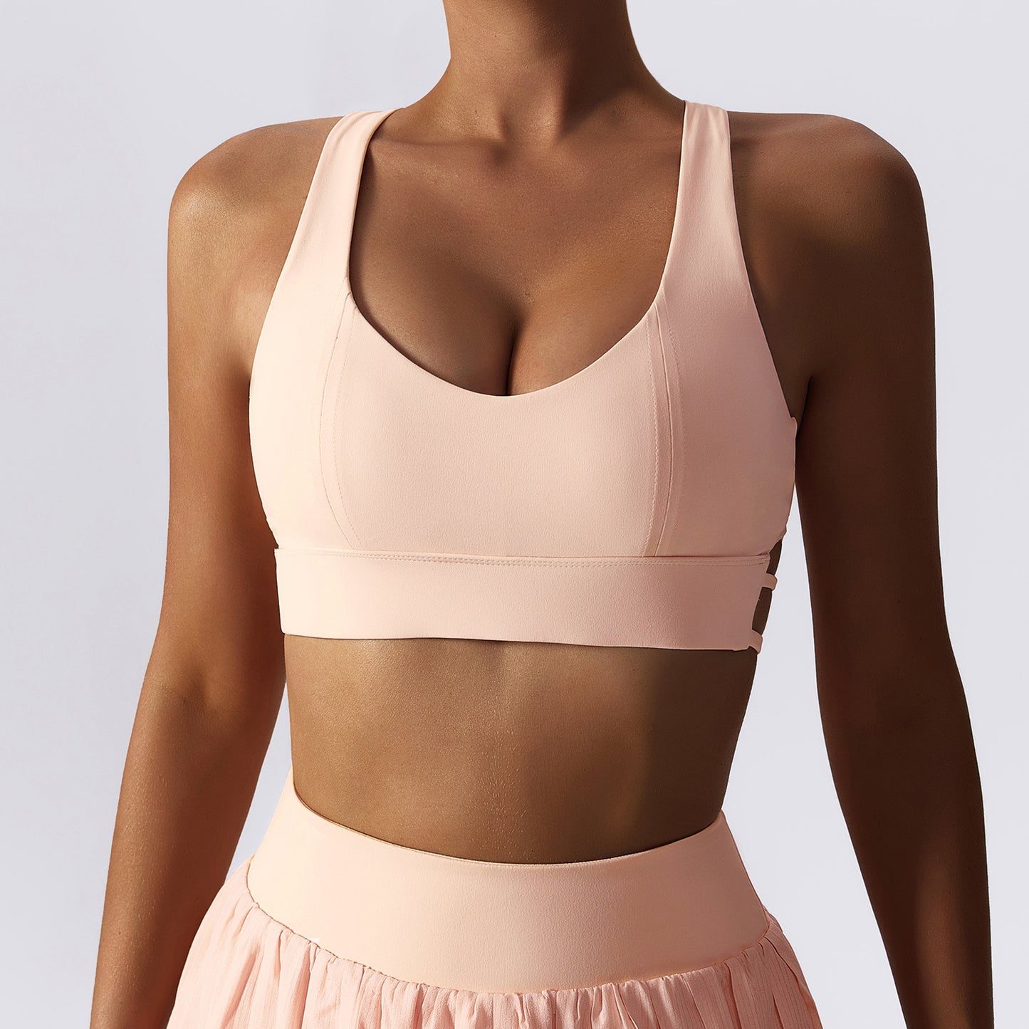 Beauty-Back Workout Top