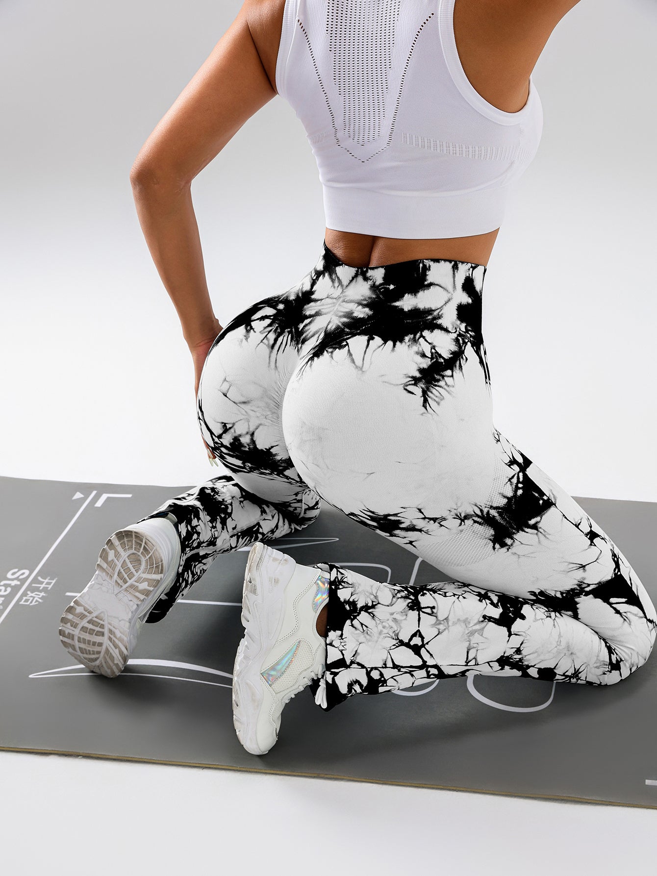 High-Waist Flared Yoga Pants For Women
