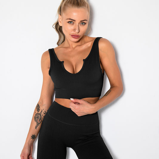 Ribbed Workout Top