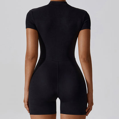 Short Sleeve Yoga Jumpsuit
