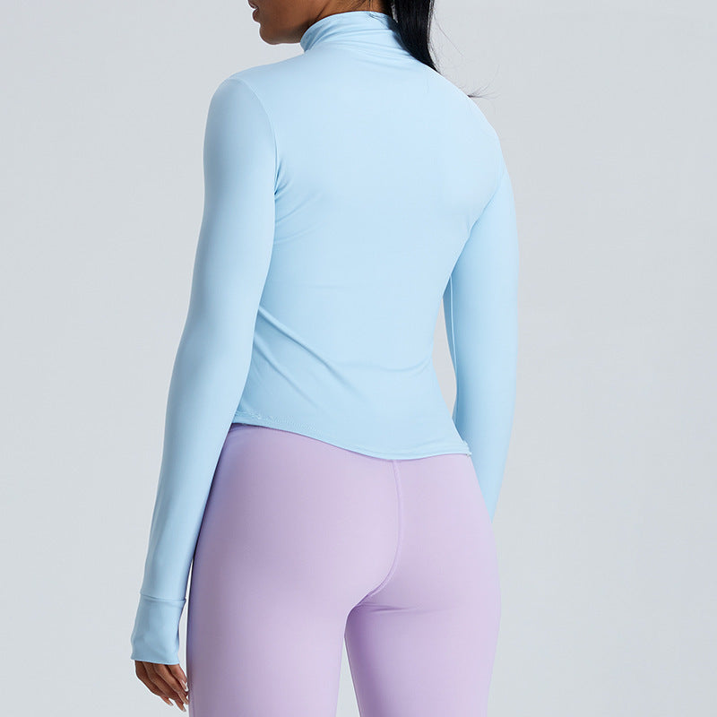 Running Long Sleeve Zip-Up