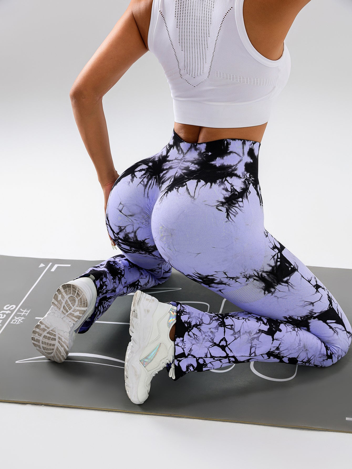 High-Waist Flared Yoga Pants For Women