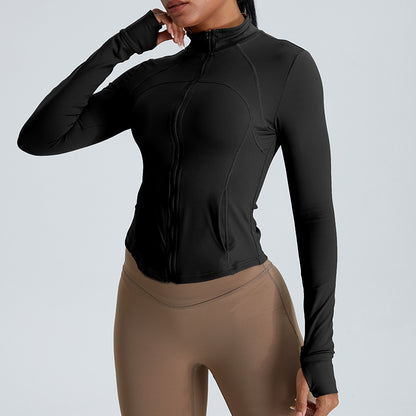 Running Long Sleeve Zip-Up