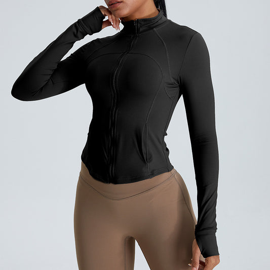 Running Long Sleeve Zip-Up