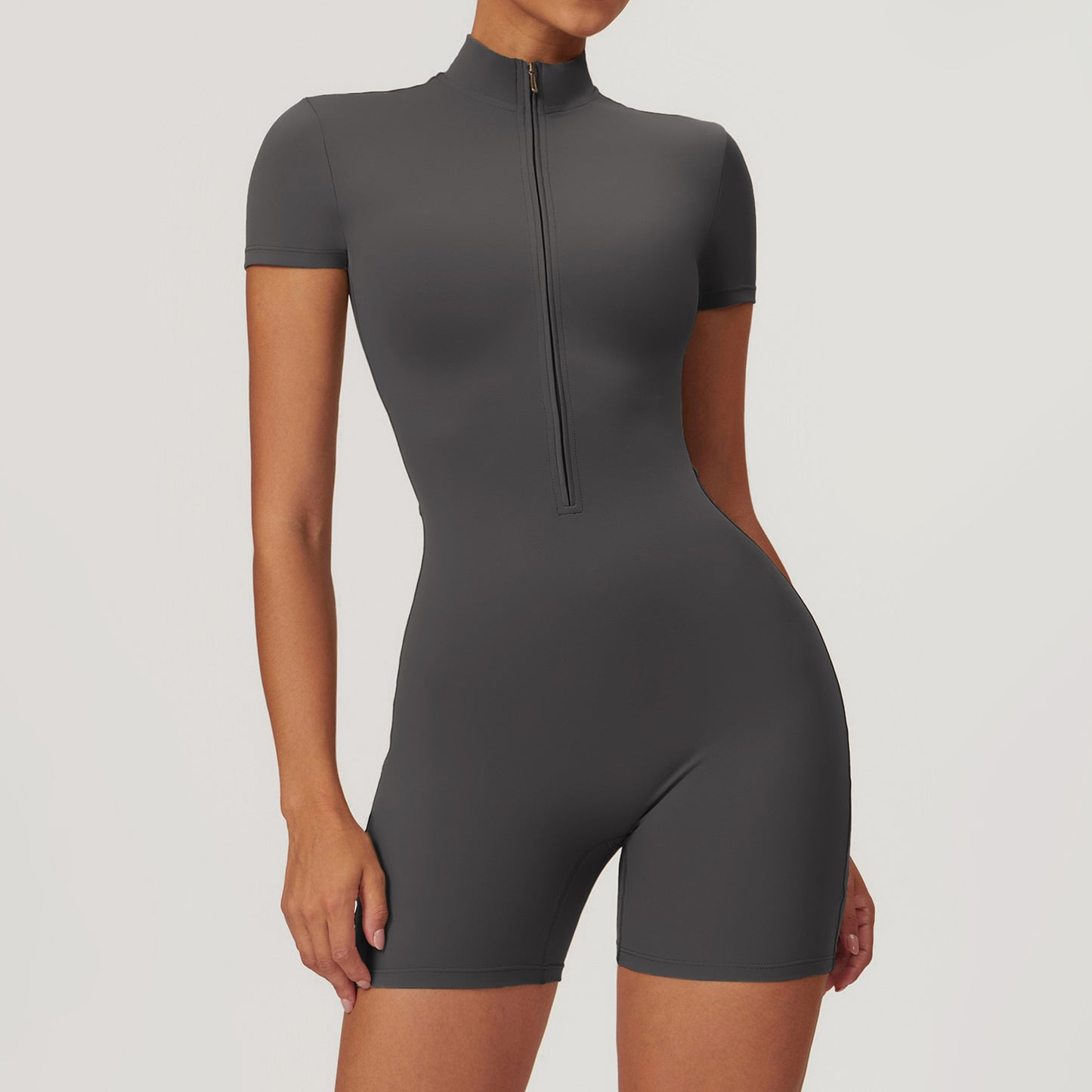 Short Sleeve Yoga Jumpsuit