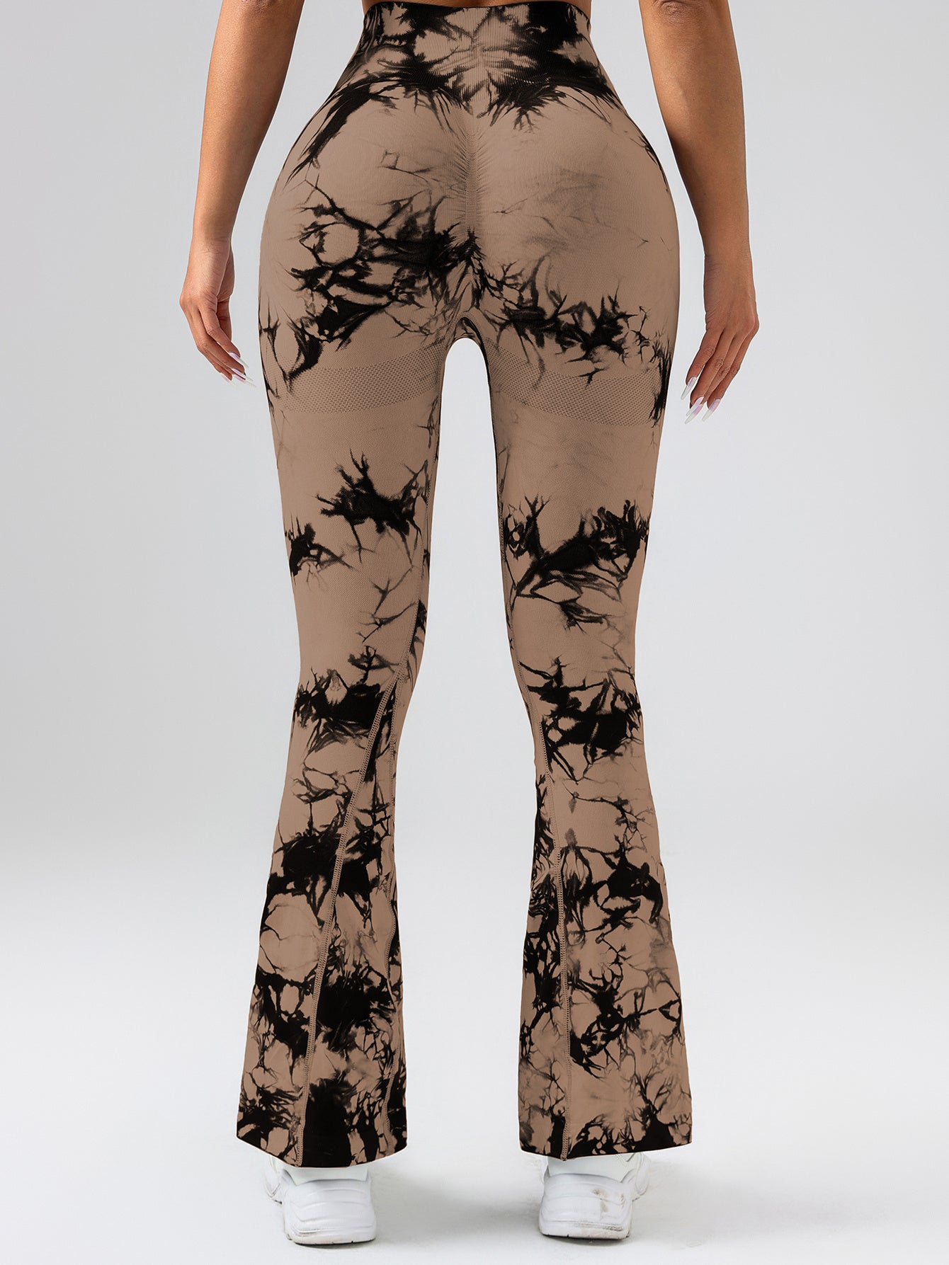 High-Waist Flared Yoga Pants For Women