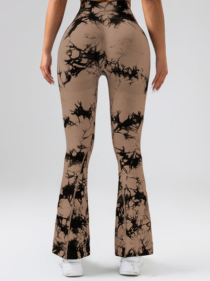 High-Waist Flared Yoga Pants For Women