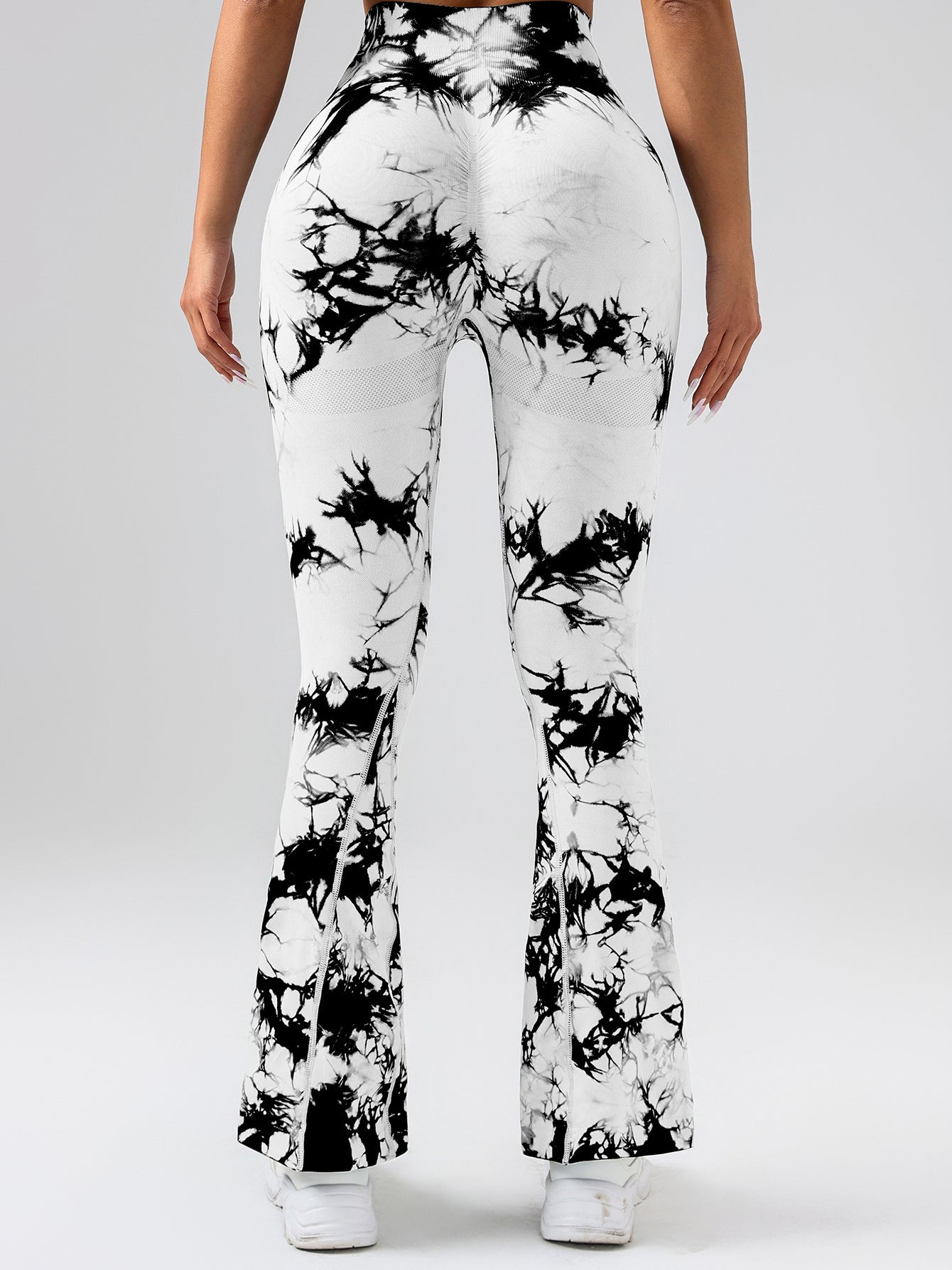 High-Waist Flared Yoga Pants For Women