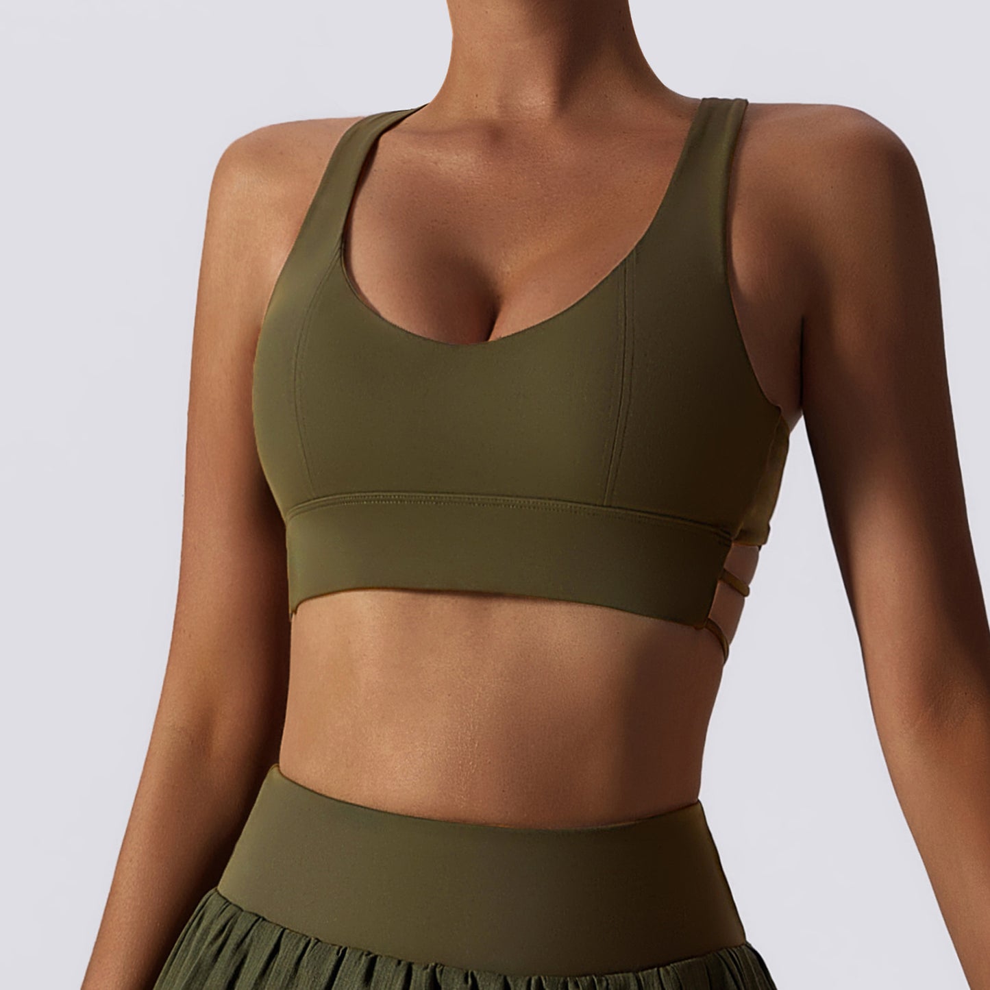 Beauty-Back Workout Top