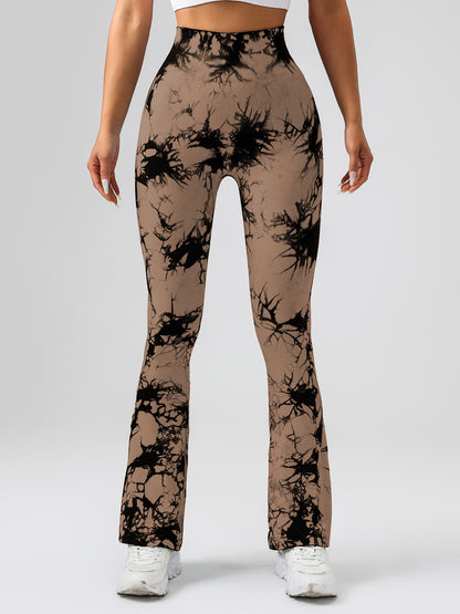 High-Waist Flared Yoga Pants For Women