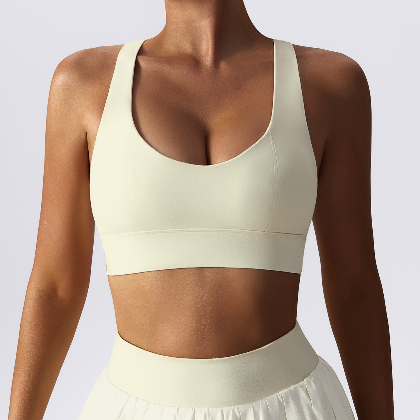Beauty-Back Workout Top