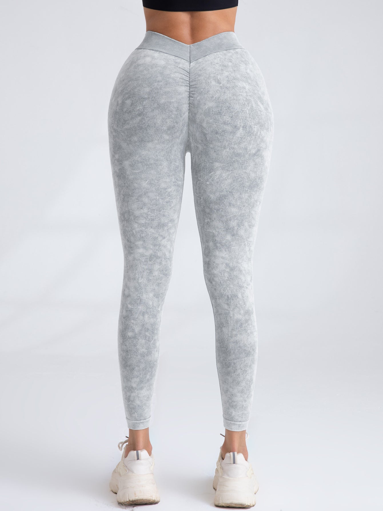 High Rise V-Back Leggings